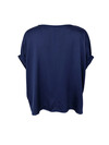 BLACK COLOUR TOP, MABEL DARK BLUE