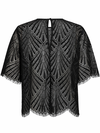 CO' COUTURE BLUSE, LETI LACE BLACK