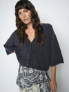 MOS MOSH CARDIGAN, THORA LIZET INDIA INK