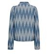 GOSSIA JAKKE, AUGUSTE BLUE JACQUARD