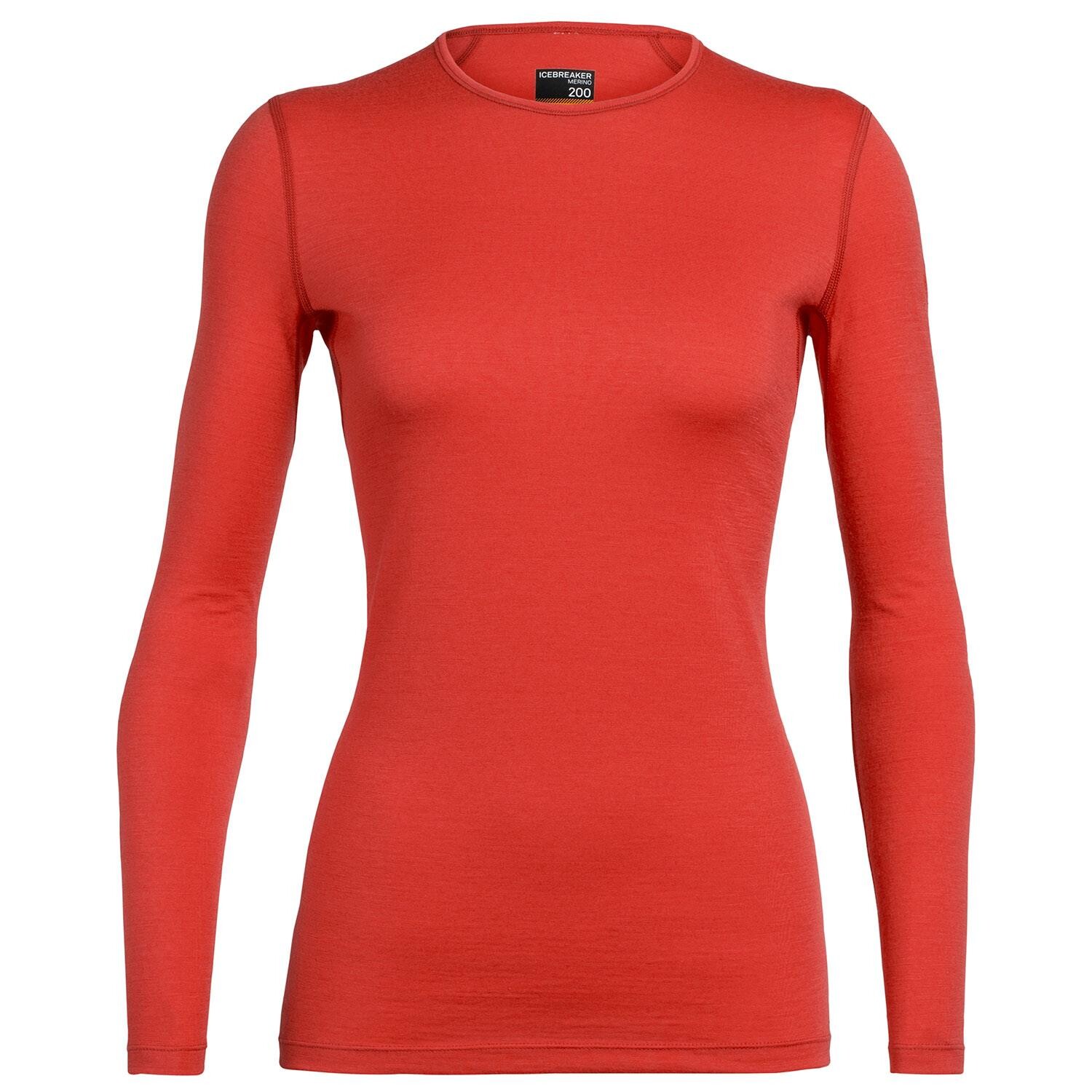 Icebreaker Womens 200 Oasis L/S Crewe