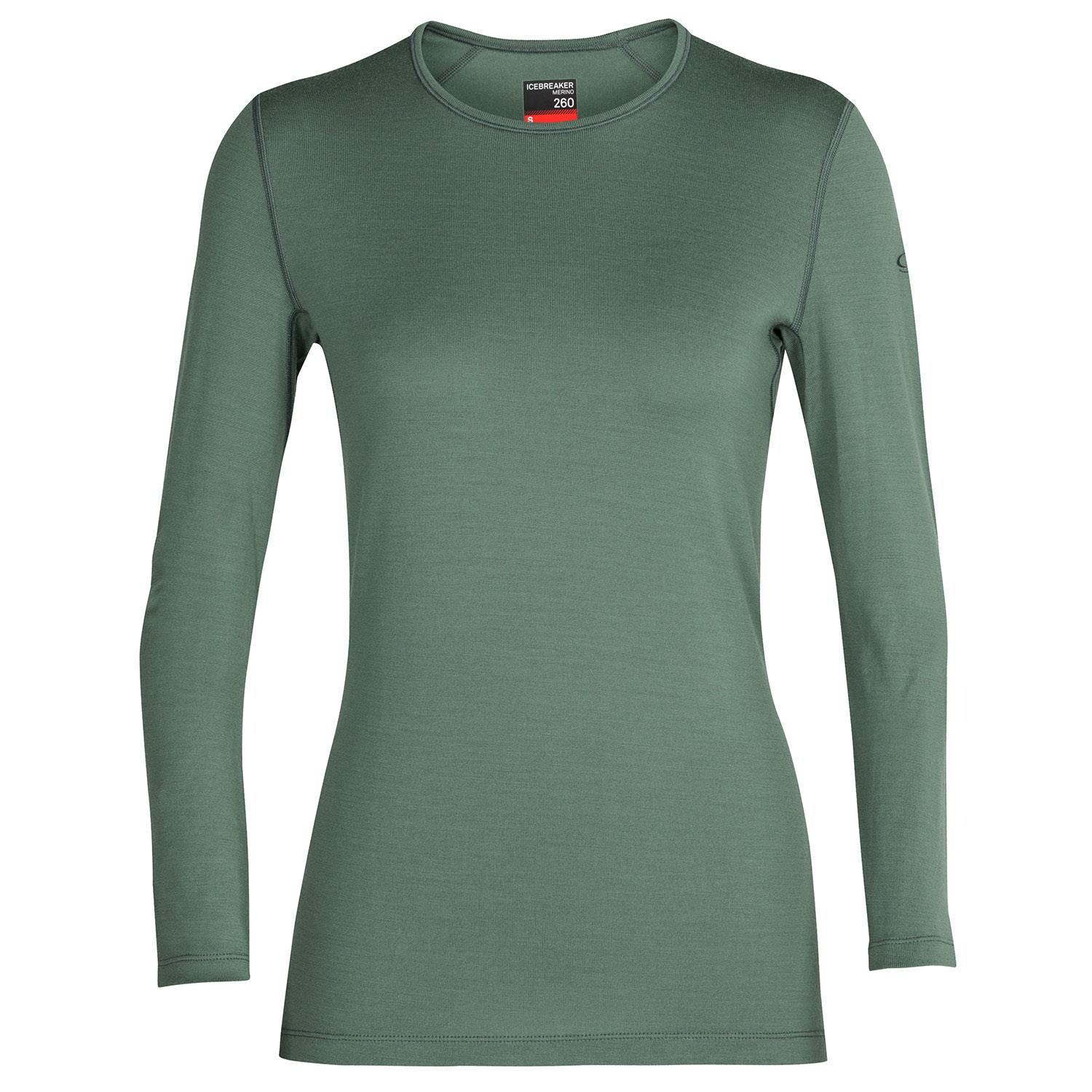 Icebreaker Womens 260 Tech L/S Crewe