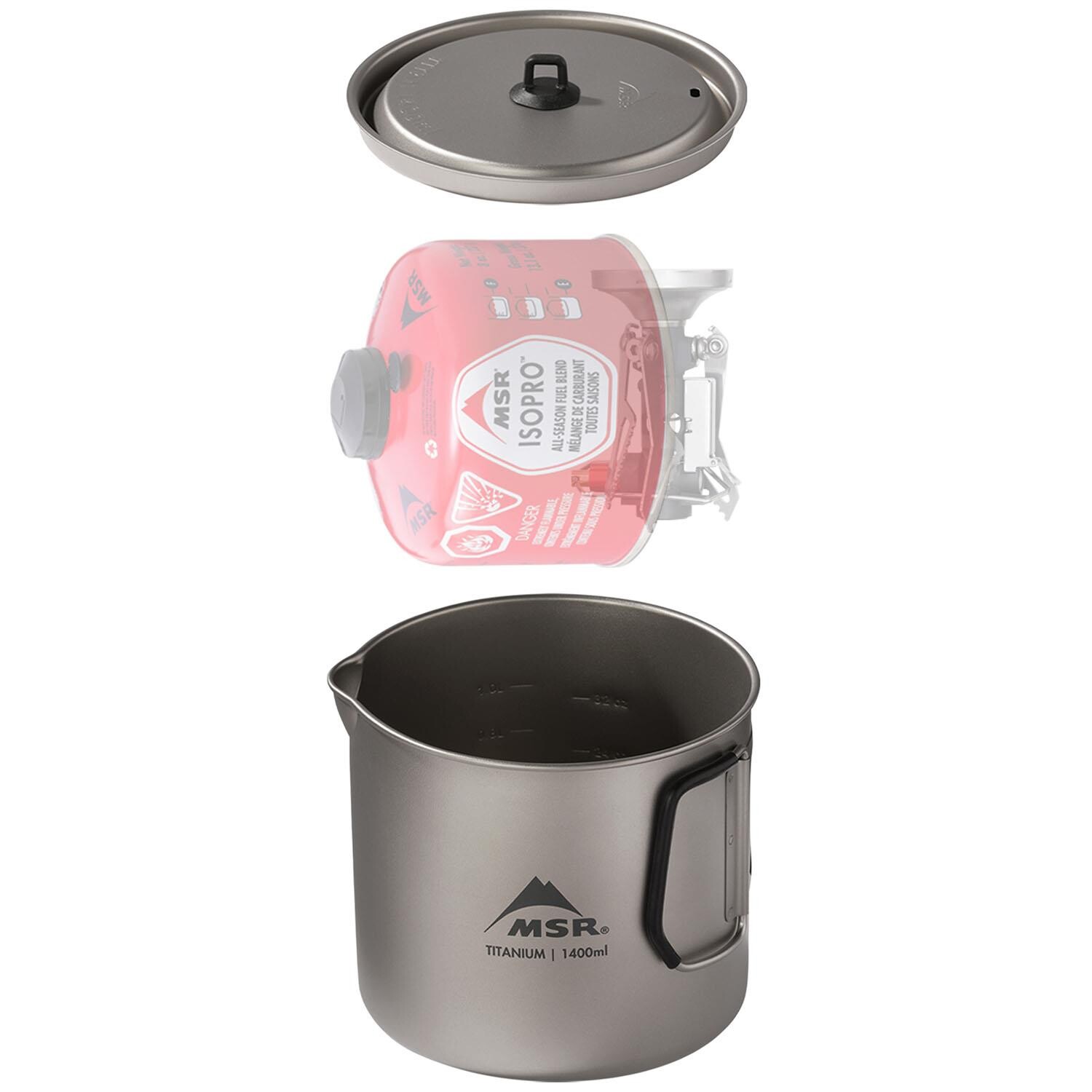 MSR Titan Kettle 1400 Ml