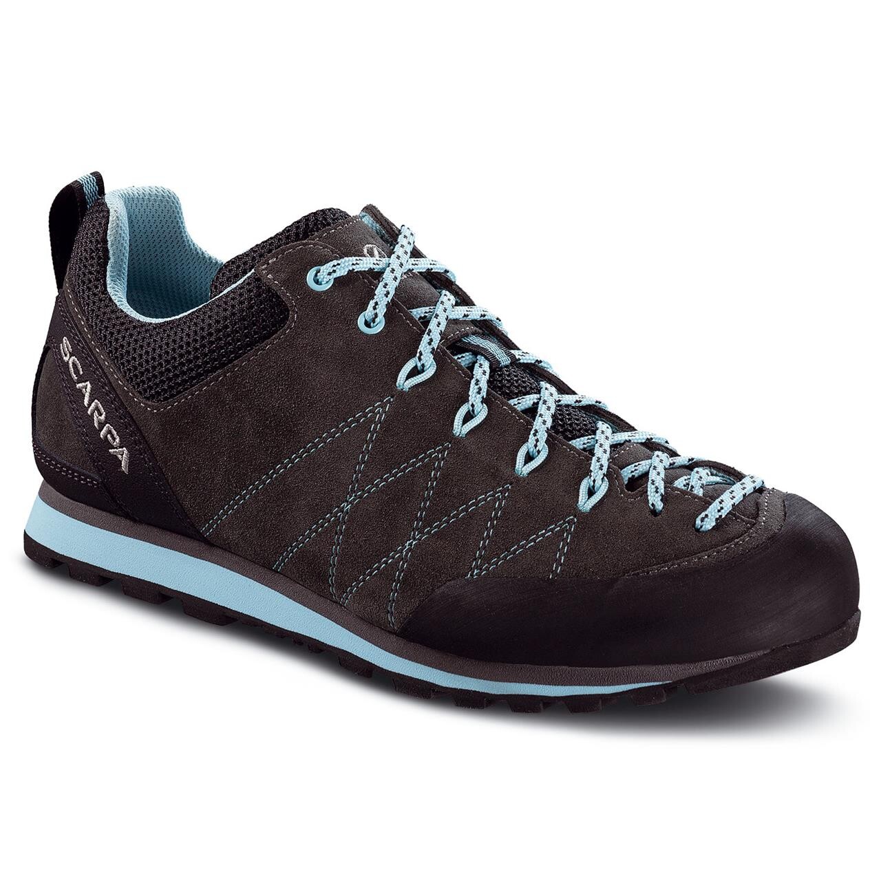 Scarpa Womens Crux (Grå (SHARK/BLUE RADIANCE/GRAY) 41)