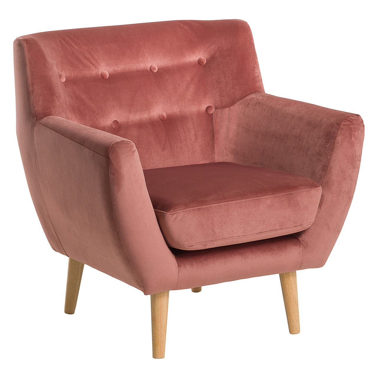 MIAMI loungestol rosa