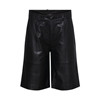 Heartmade Noam Shorts Black Leather 