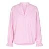 Co'Couture Pink Melin Stripe Shirt
