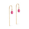 Enamel Fuchsia Pink Eleanor Earring
