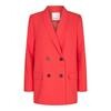 Co'Couture Red Vola Oversize Blazer