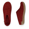 Glerups Red Slip-On W. Leather Sole