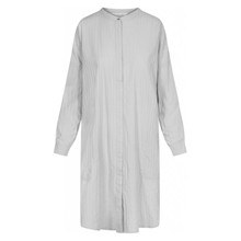 Gai+Lisva Silver Scone Oline Cotton Shirt Dress