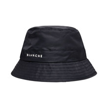 Blanche Black Nylon Bucket Hat/Caps