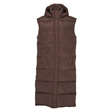 Basic Apparel Choco Dagmar Coat Vest