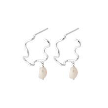 Pernille Corydon Silver Small Bay Earrings