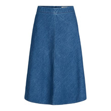 Mads Nørgaard Dark Blue Denim Stelly C Long Skirt