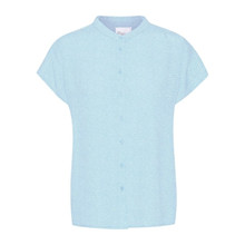 My Essential Wardrobe Bel Air Blue W. White Alexa Felicia Shirt