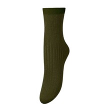Beck Söndergaard Dark Green Helga Crochet Sock