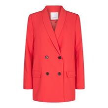 Co'Couture Red Vola Oversize Blazer