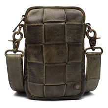 Depeche Army Green Mobile Bag