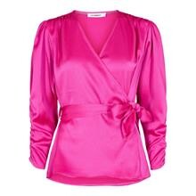 Co'Couture Pink Mira Wrap Blouse