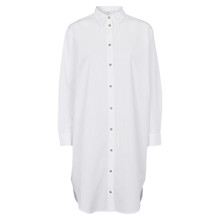 Basic Apparel Hvid Vilde Skjorte kjole