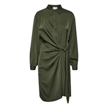 My Essential Wardrobe Deep Green Hilo Dress