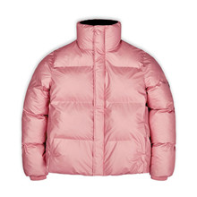 Rains Pink Sky Boxy Puffer Jacket 