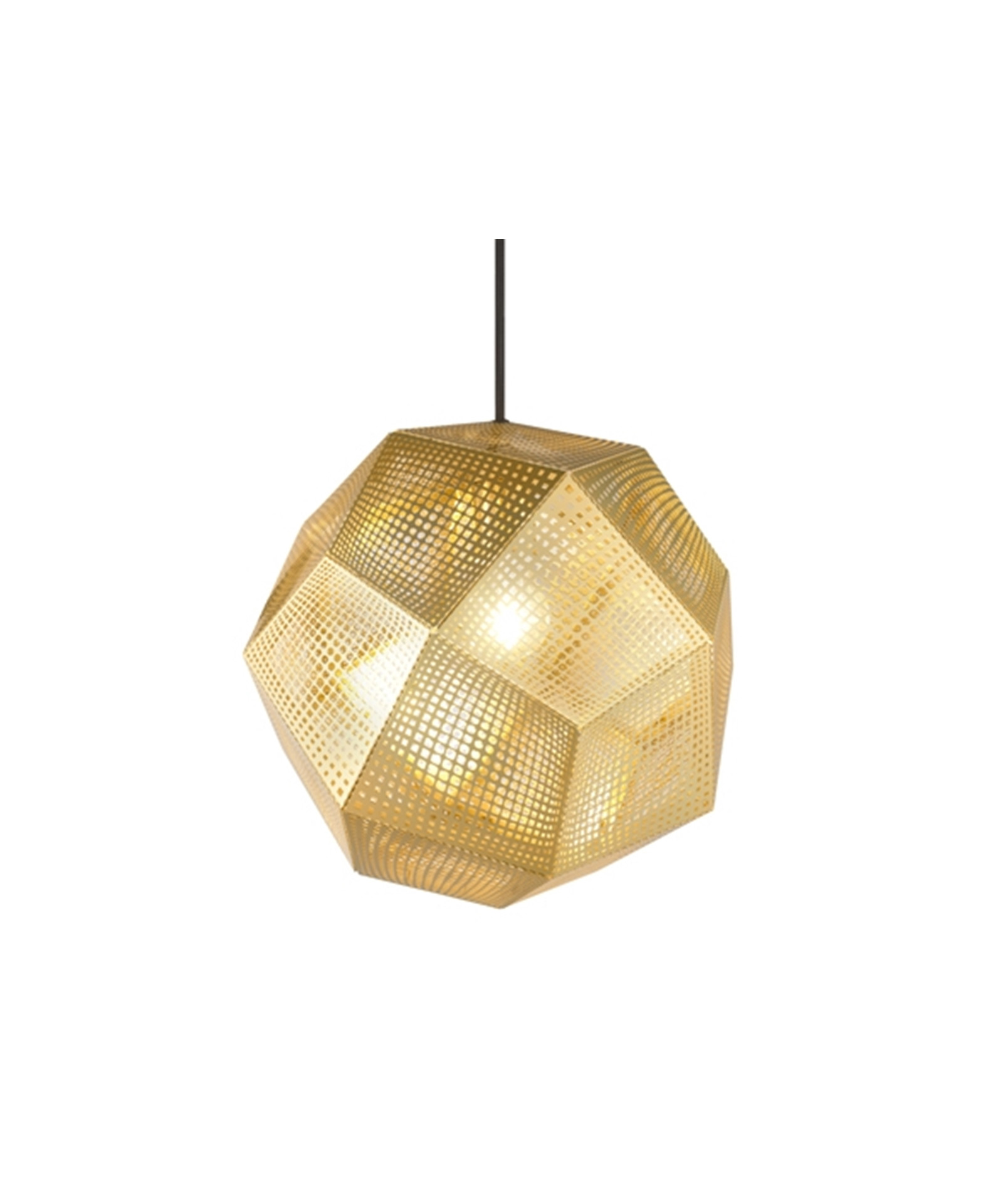 Etch Brass Pendant Tom Dixon