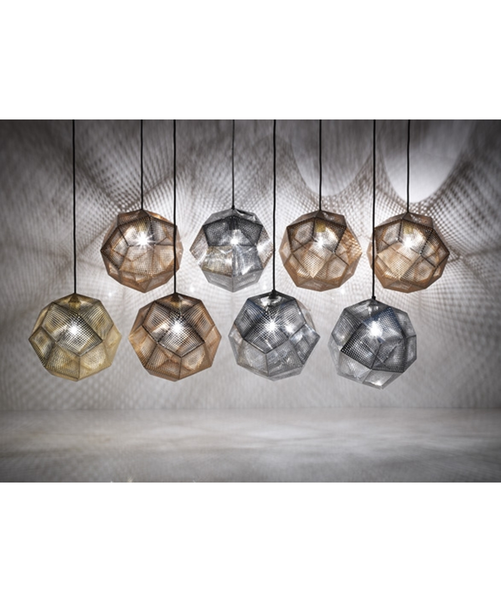 Etch Brass Pendant Tom Dixon
