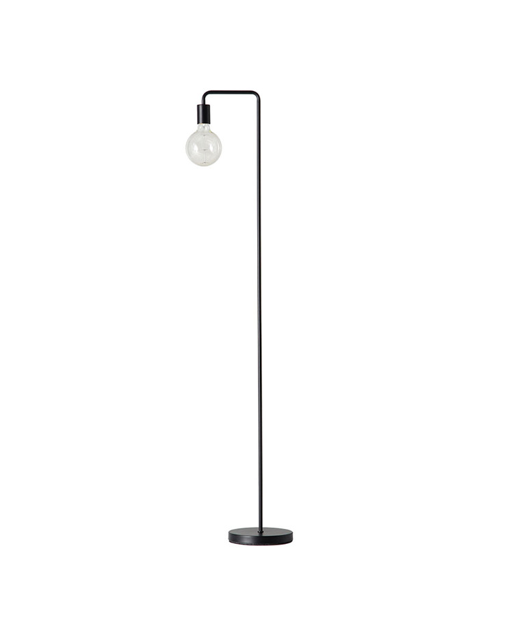 Cool Floor Lamp Matte Black Frandsen Cool Floor Lamp Matte Black Frandsen, Exposed Light Bulb Floor Lamp