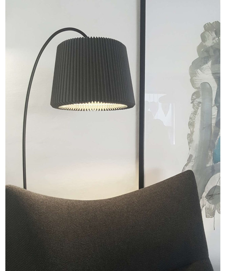 Snowdrop 320 Floor Lamp Anthracite Grey Le Klint Snowdrop 320 Floor Lamp Anthracite Grey