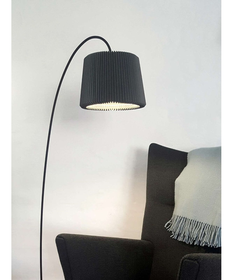 Snowdrop 320 Floor Lamp Anthracite Grey Le Klint Snowdrop 320 Floor Lamp Anthracite Grey