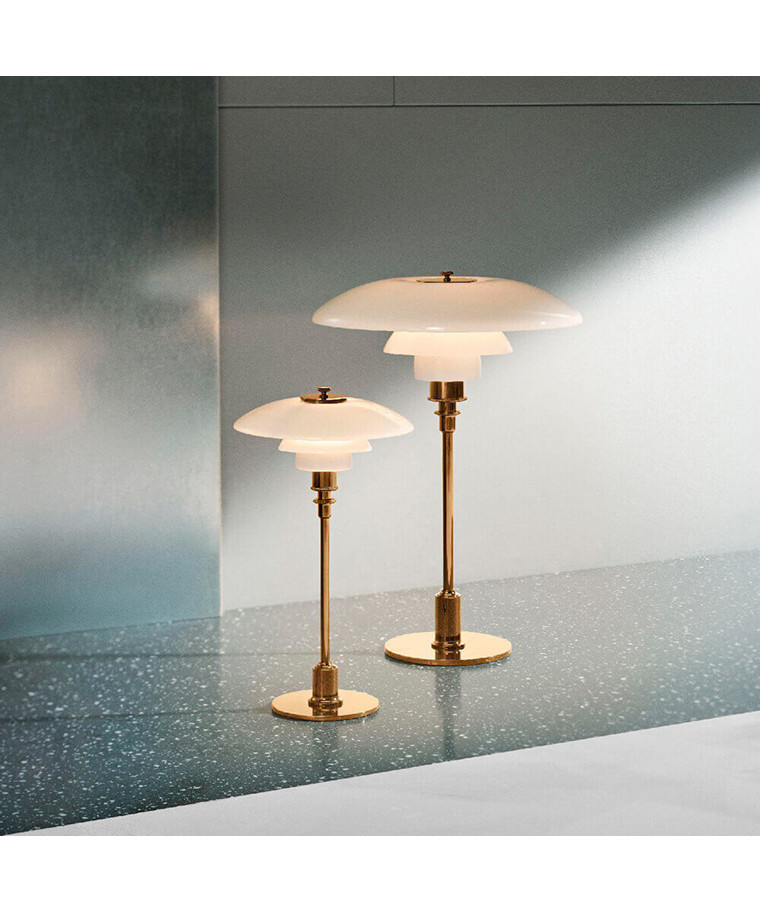 1 Table Lamp Brass Louis Poulsen, Entry Hall Table Lamps