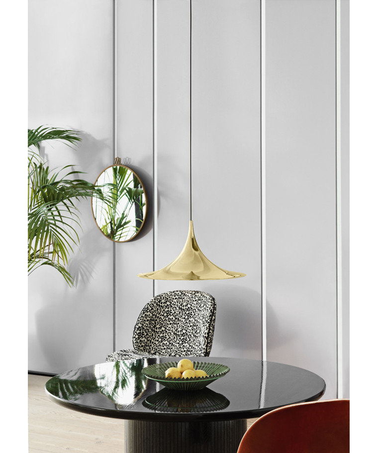 Semi Pendant ø47 Matte White Gubi - Gubi 47cm Semi Pendant Light Semi Pendant ø47 Matte White Gubi - Gubi 47cm Semi Pendant Light