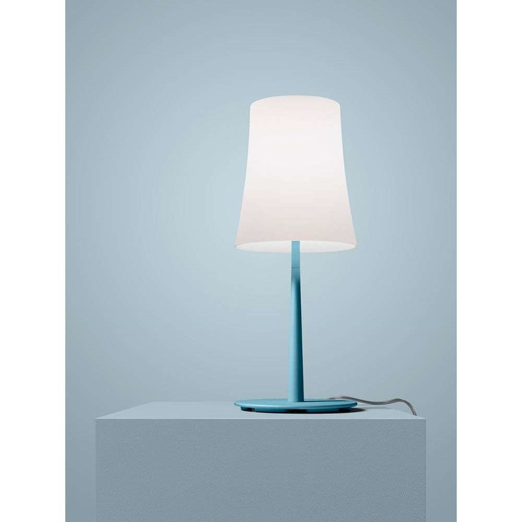 Bir Easy Table Lamp Opaque Light Blue Foscarini Bir Easy Table Lamp Opaque Light, Rice Paper Floor Lamp Nz