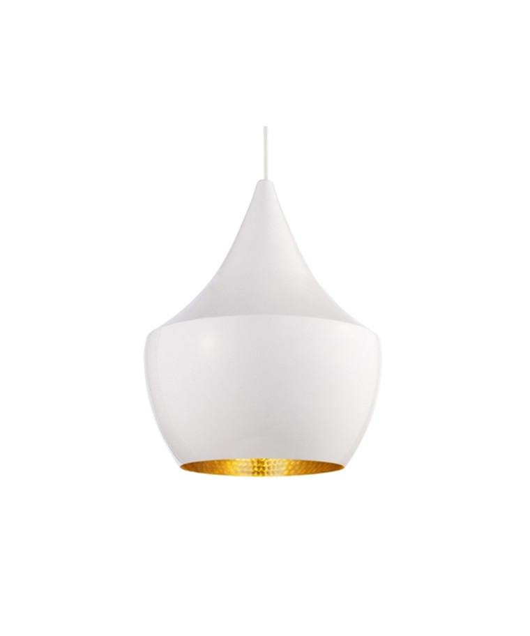 Beat Light Fat Pendant White Tom Dixon
