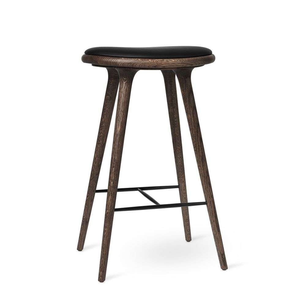 High Stool H74 Dark Stained Oak - Mater
