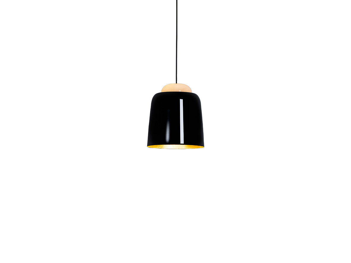 Prandina - Teodora S1 Hanglamp Glossy Black/Gold
