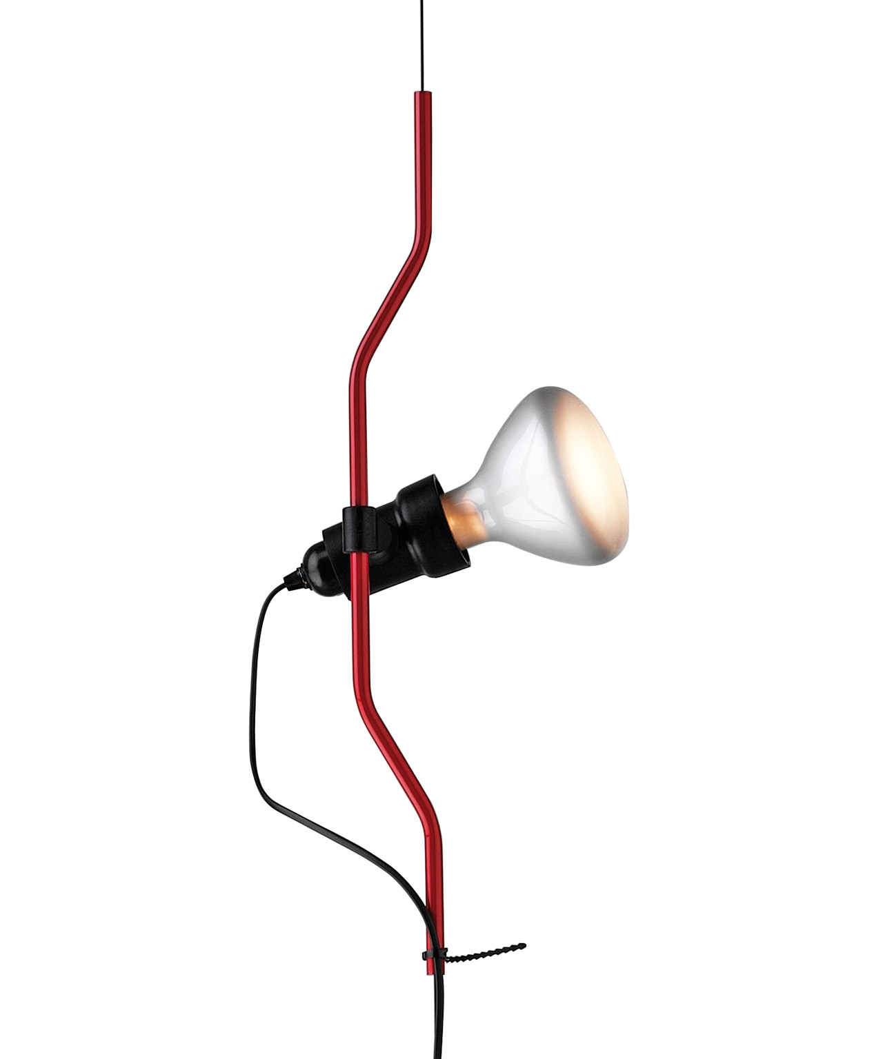 Flos - Parentesin Lamp Edel voor Hanglamp Rood Flos met Dimmer