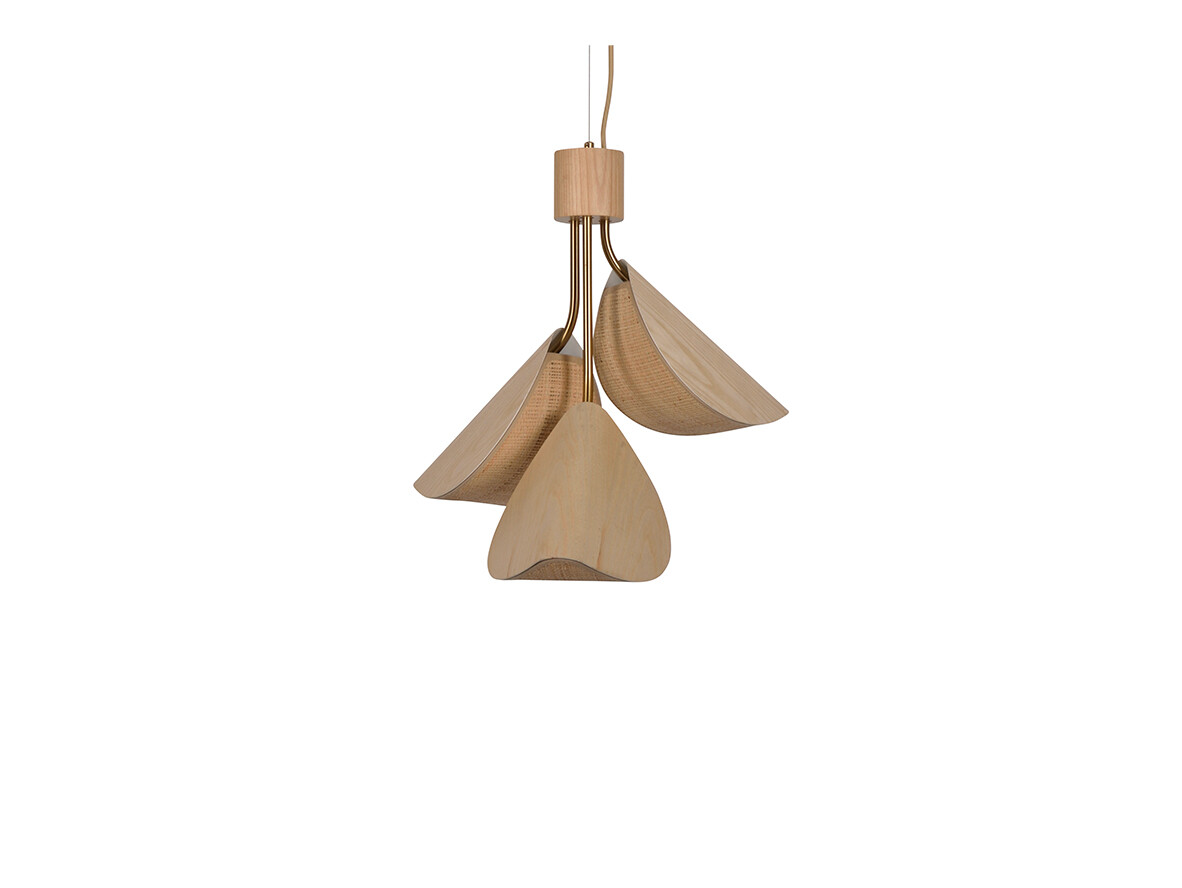 Forestier - Lys Hanglamp S Wood
