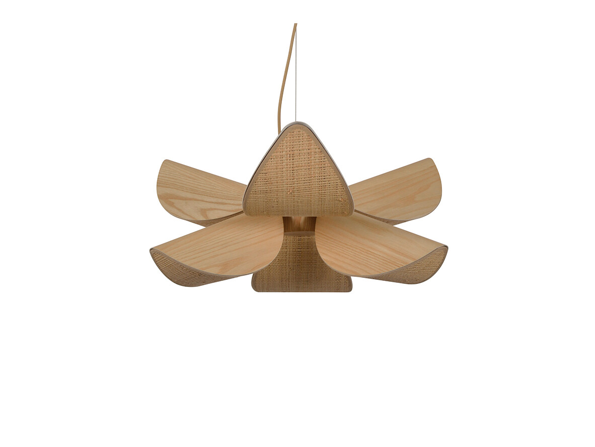 Forestier - Lys Hanglamp M Wood