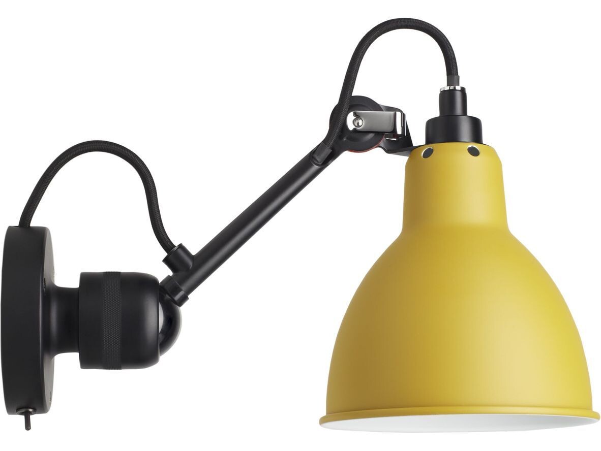 DCW - 304Sw Wandlamp Geel Lampe Gras