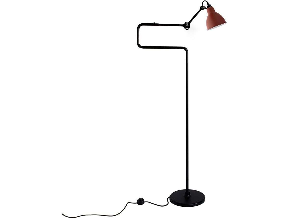 DCW - 411 VloerLamp Rood Lampe Gras