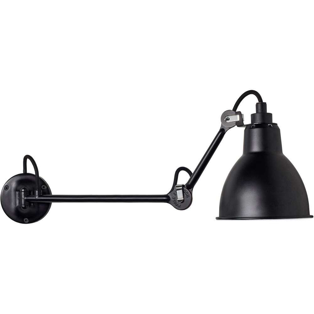 Lampe Gras - 204L40 Wandlamp Zwart Lampe Gras