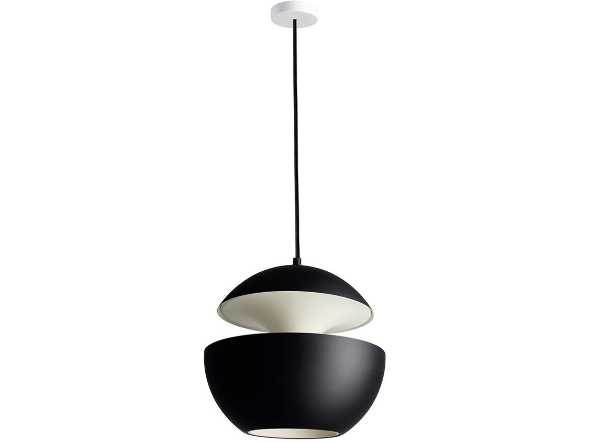 DCW - Here Comes The Sun Hanglamp Ø350 Zwart/Wit
