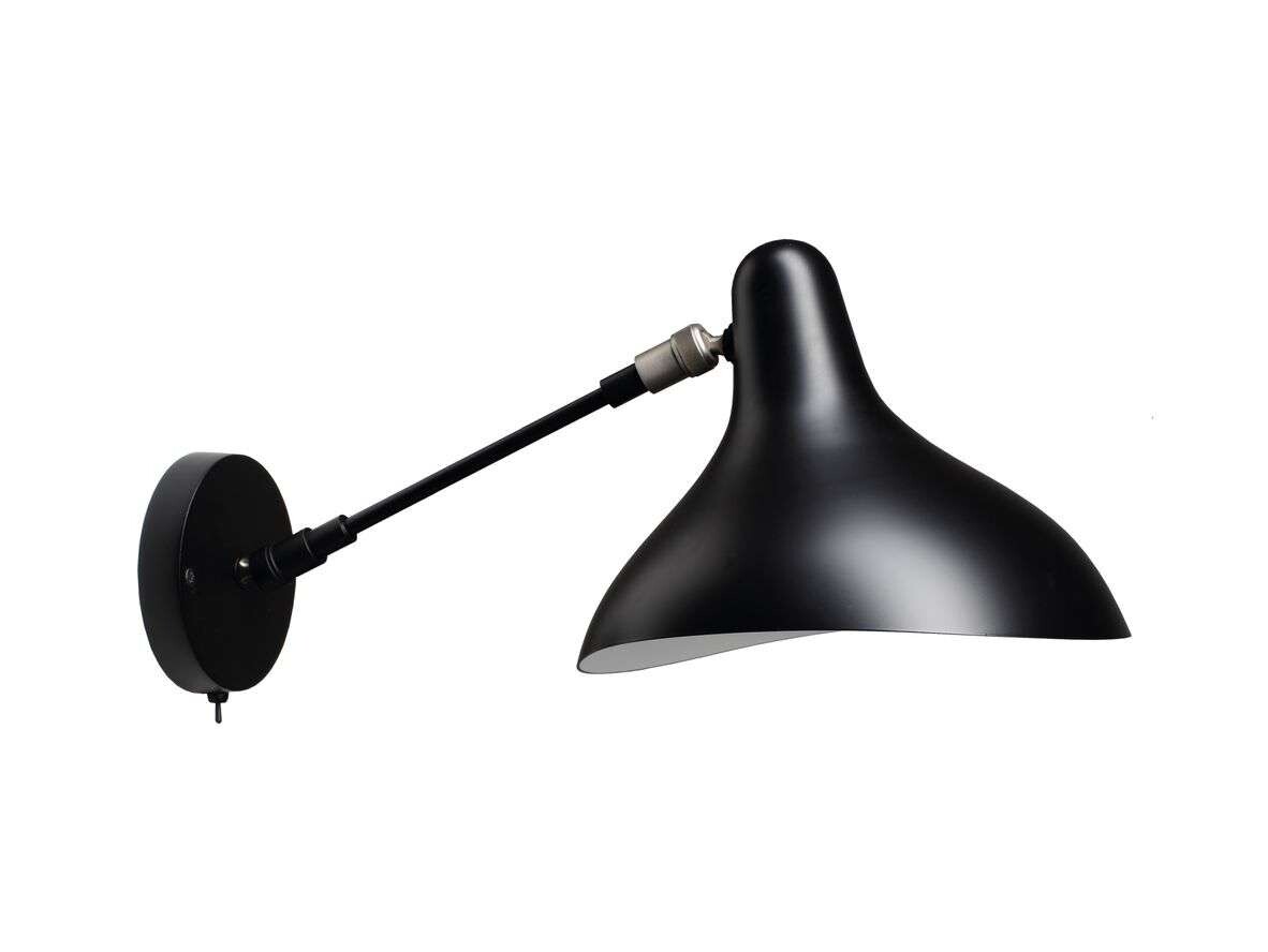 Schottlander - Mantis BS5 SW Wandlamp met Schakelaar Zwart