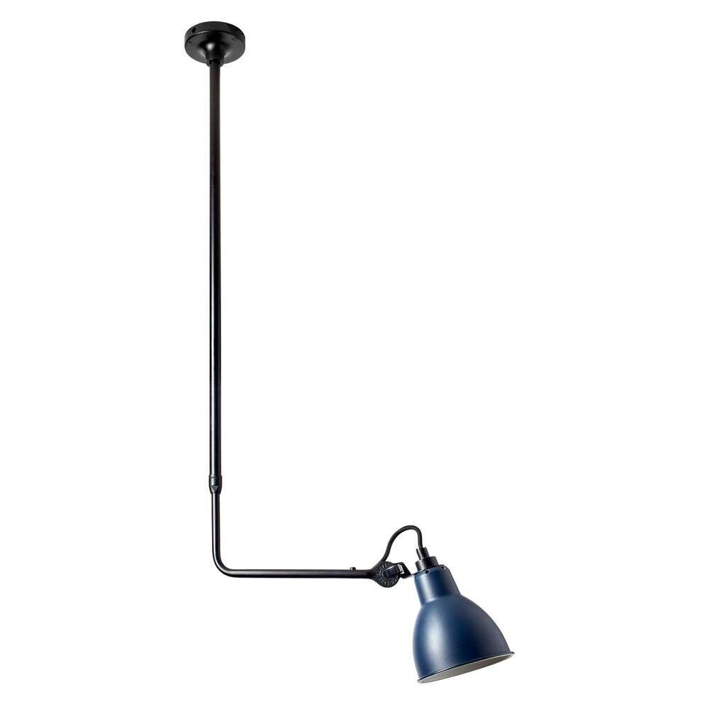 DCW - 313 Plafondlamp Black/Blue Lampe Gras