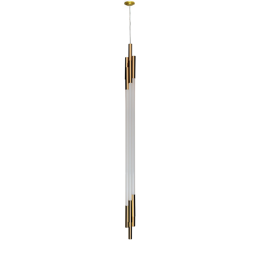 DCW - Org Hanglamp Vertical 1600 Goud
