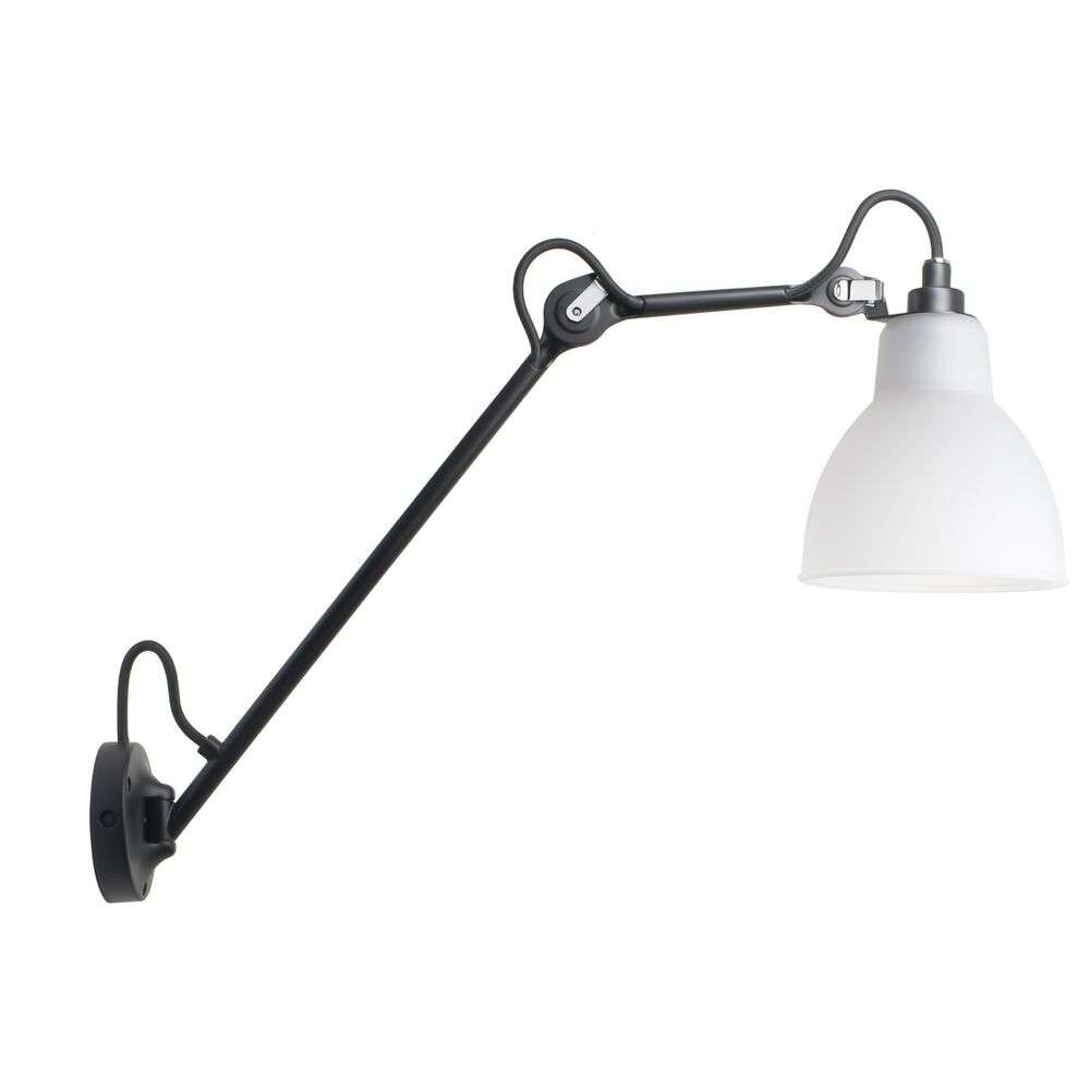 DCW - 122 Wandlamp Zwart/Polycarbonat Lampe Gras