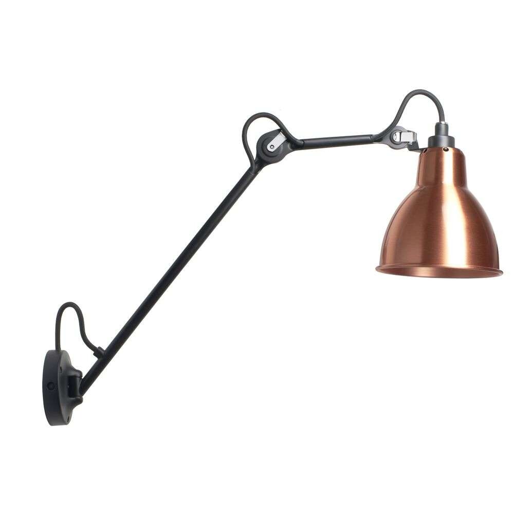 DCW - 122 Wandlamp Zwart/Koper Lampe Gras